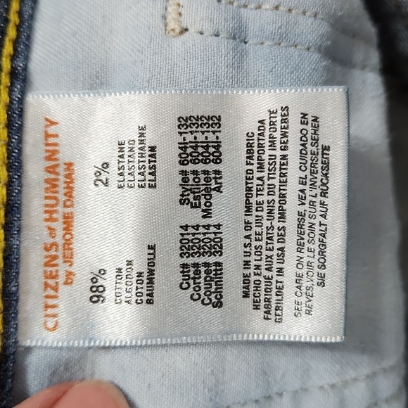 Citizens of Humanity | Classic Straight Fit Sid Jeans - Picture 8 of 9